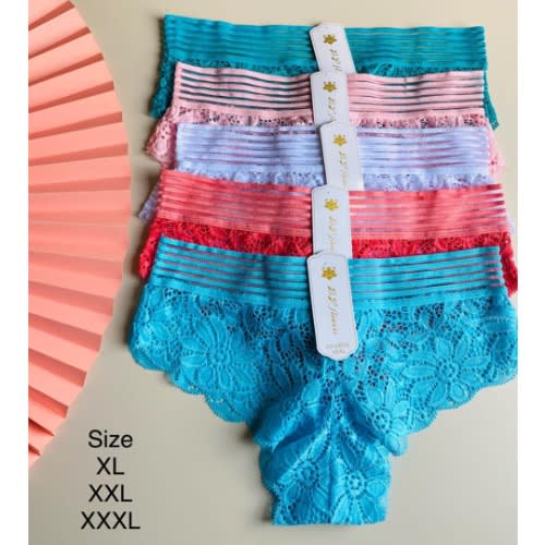 Fashion Lace Panties 6pcs