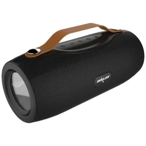 S29 Portable Bluetooth Speaker FM Radio Outdoor Bass Wireless Speaker + Power Bank