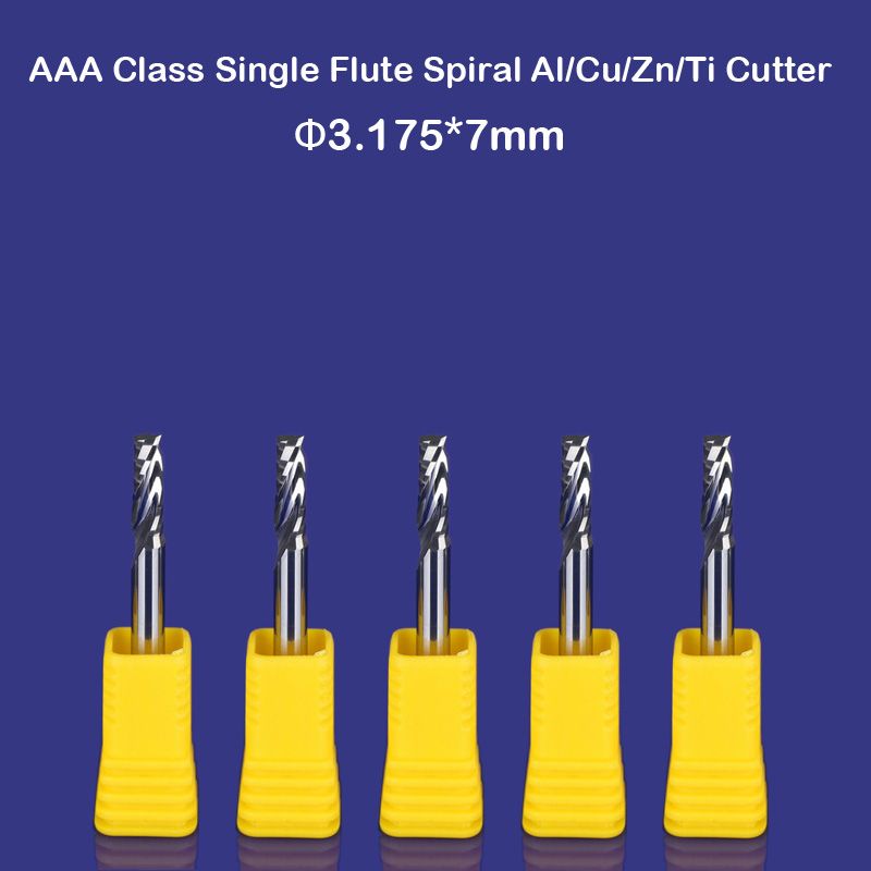 Cnc Router China Tools Single Flute Spiral Milling Cutter