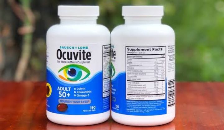 Ocuvite Eye Vitamin & Mineral Supplement For Adult 50+ - 150 Softgels