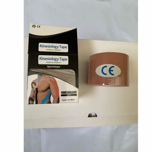 Rehabilitation Taping For Muscle Pain And Sports Injuries - Brown