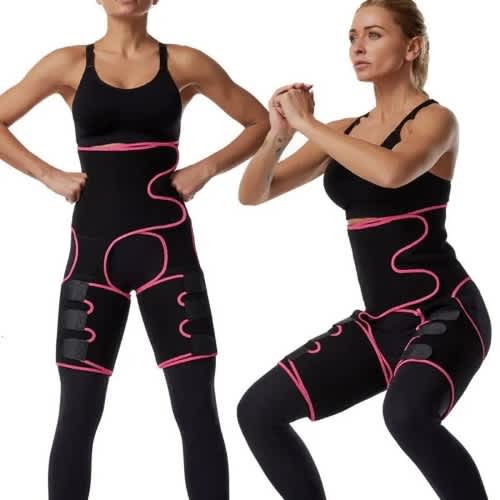 Adjustable Waist Trainer For Women - 3 In 1 - Large