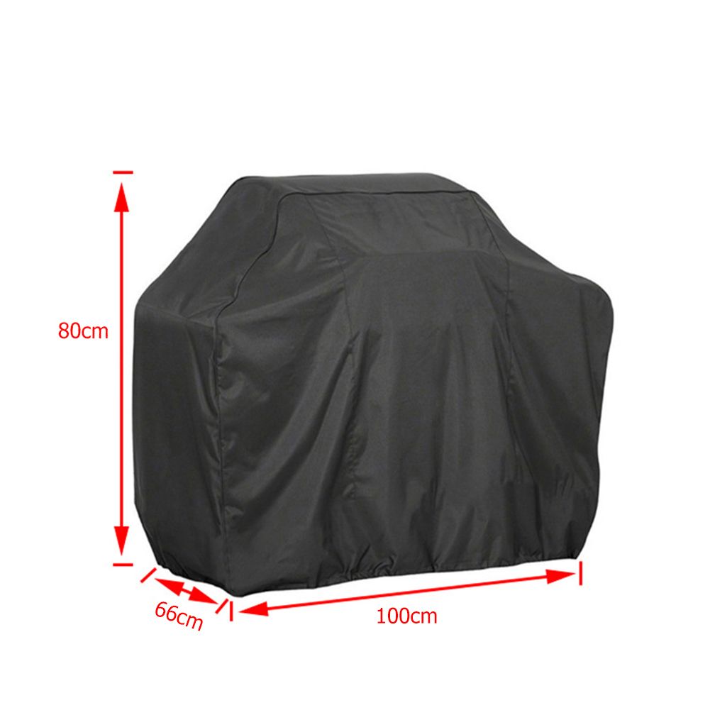 Waterproof BBQ Cover Anti-Dust Outdoor Heavy Duty Charbroirill Cover Wear-resistant Rain Protective Barbeque