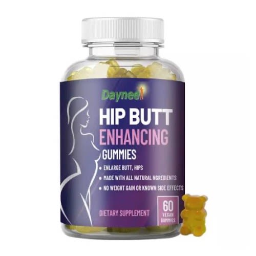 Daynee - Hip And Buttocks Enlargement Gummies - 60 Gummies