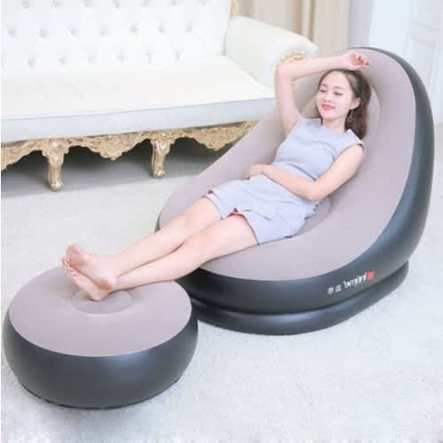 Chair With Foot Rest With Pump