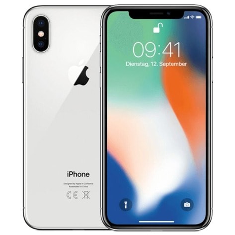 Iphone X - 5.8" -face Id - 64gb Rom - Wifi + 4g Ram - Nano Sim - 3000mah + Pouch - Renewed