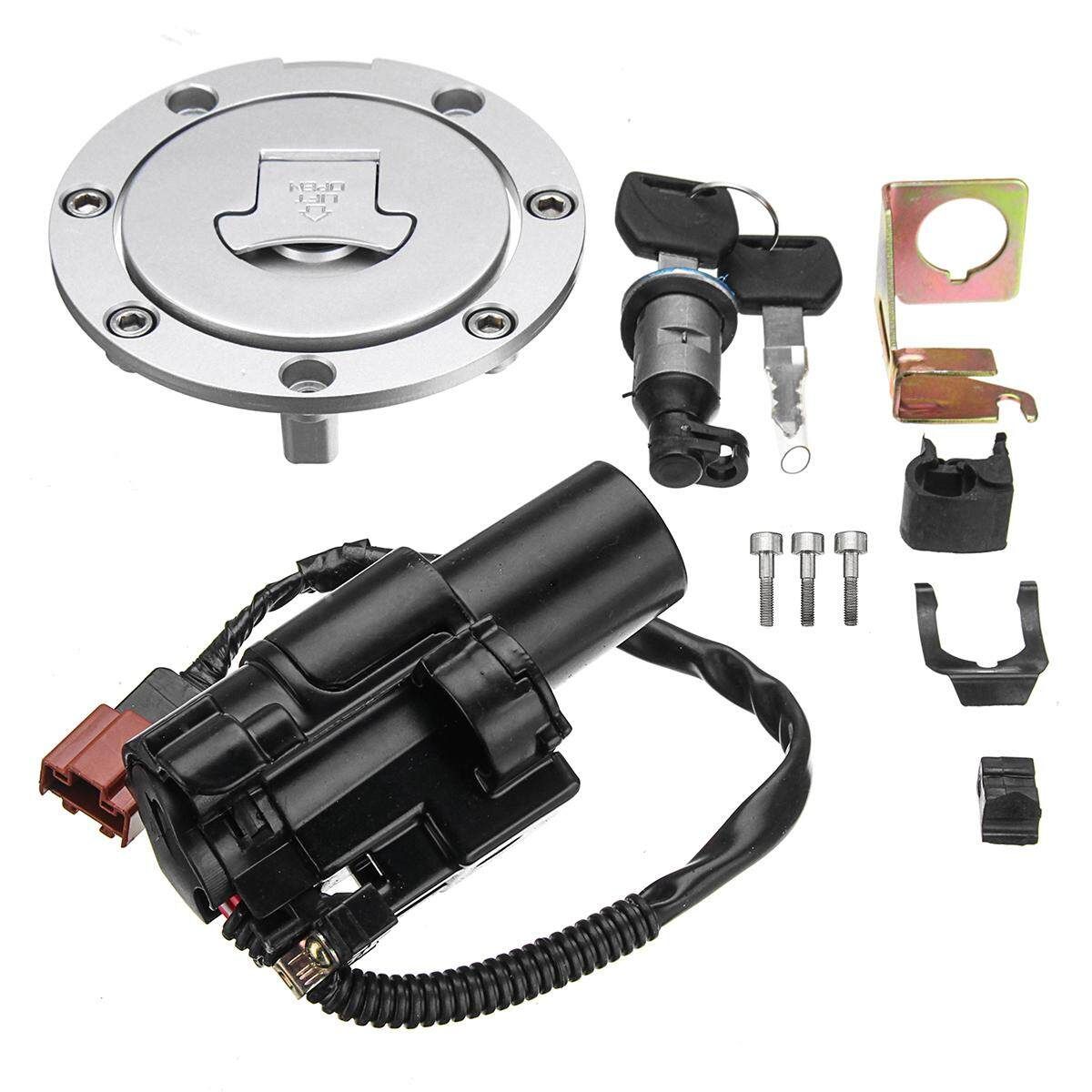 Ignition Switch Lock Fuel Gas Cap Key Set Fits For Honda CBR600RR 1000RR 08-14