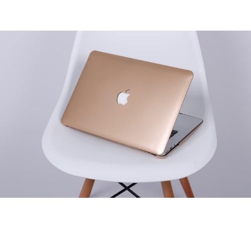 Rubberized Case Cover For Macbook Air 13 Inch - Gold