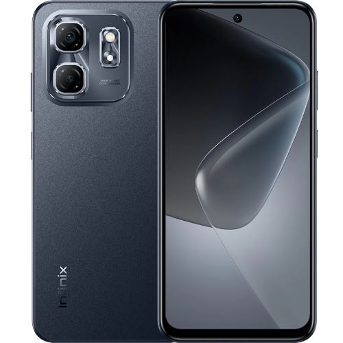 HOT 50i - 6.7" - 256GB ROM - 4+4GB RAM - 4G LTE - Dual SIM - 48MP - Fingerprint - 5000mAh - Black