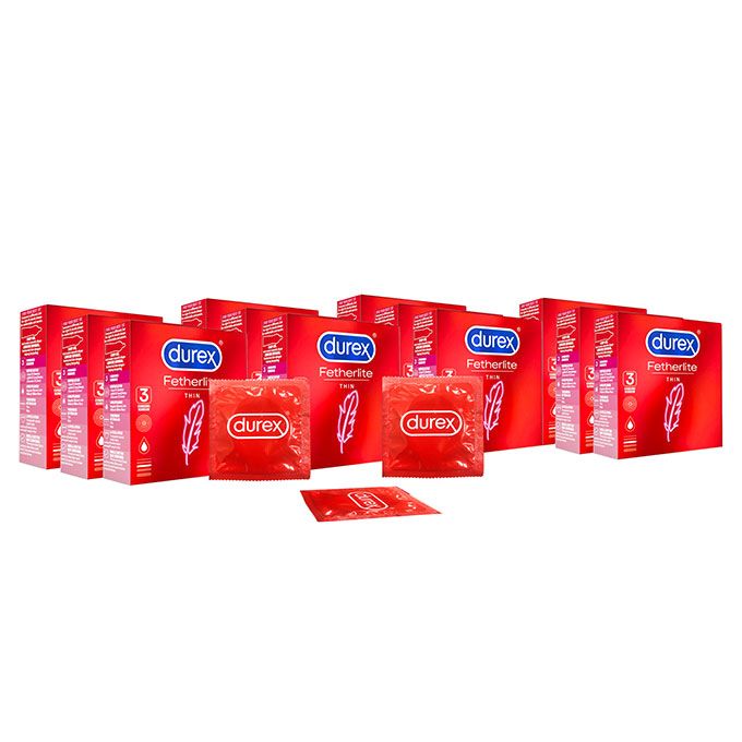 Condoms - Fetherlite Elite 12 Pack Of 3's