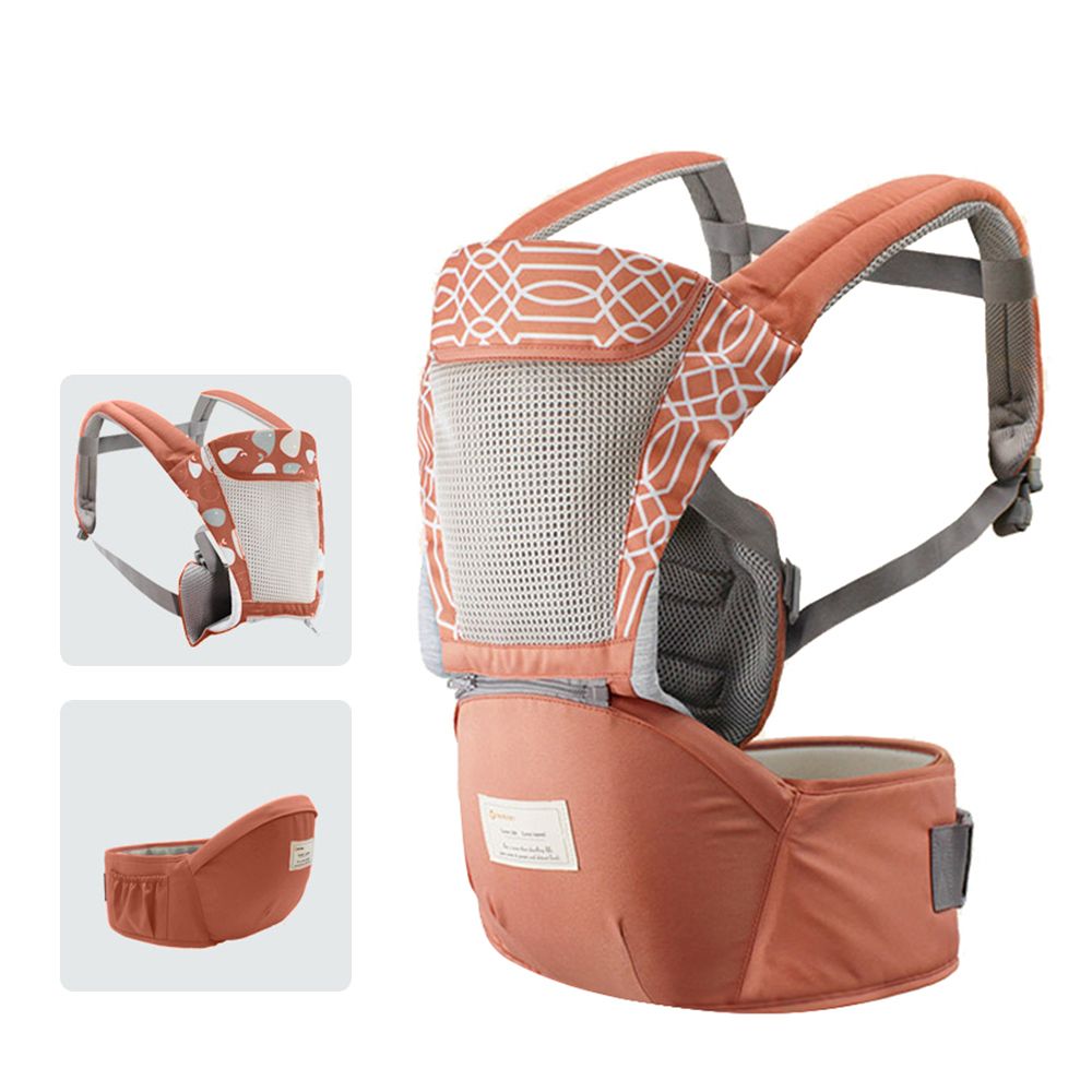Baby Carrier With Hip Seat Breathable   Detachable Design