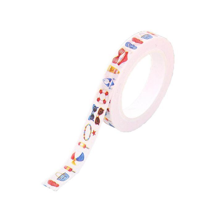 Japanese Washi  Paper Tape Colour Cartoon Handbook Sticker Sundries