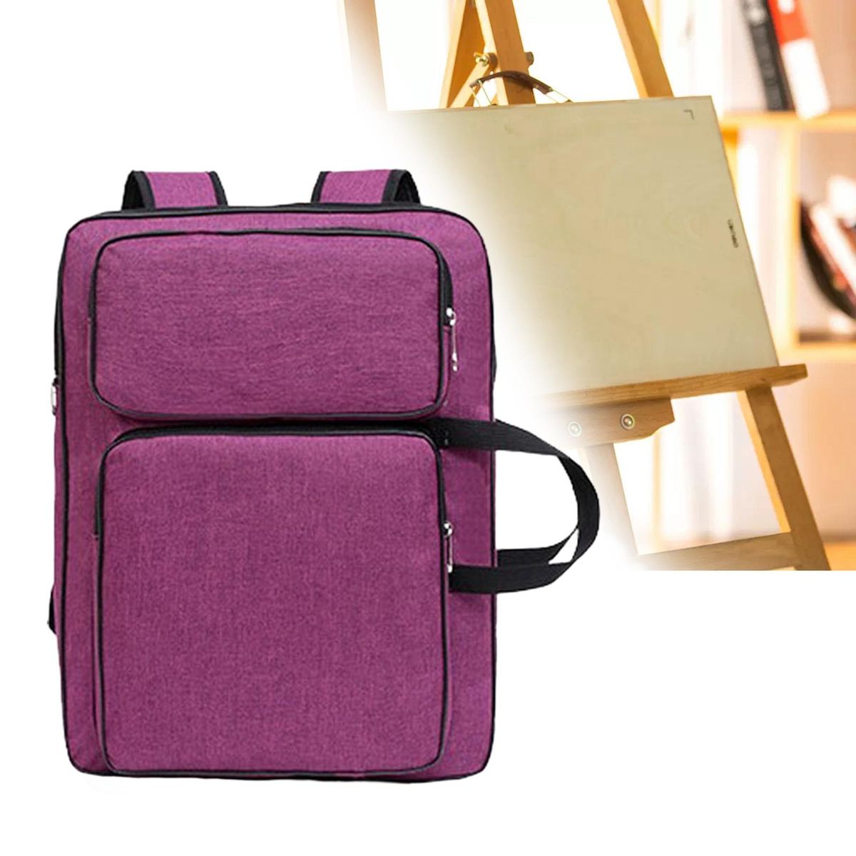 A3 Art Portfolio Case Artists Backpack Artwork