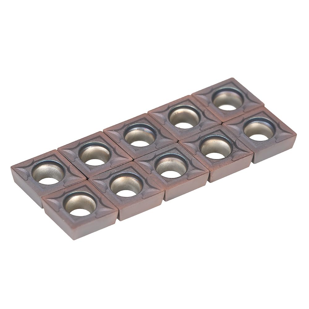 10pcs/box CCMT09T304 VP15TF Carbide Inserts CCMT 09 T3 /