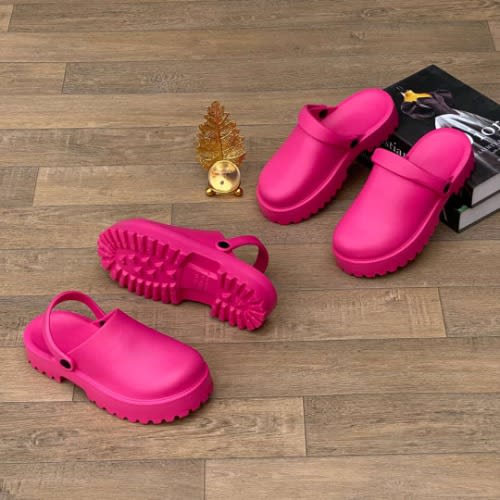 Fashion Trendy Slides - Pink