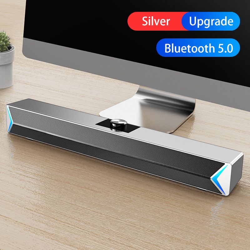 D6 Speakers TV Sound Bar USB Wired And Wireless Bluetooth Home Theater FM Radio Surround SoundBar For PC TV Speaker For Computer