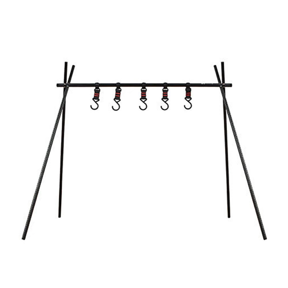 ShineTrip Outdoor Tent Shelf Camping Aluminum Alloy Light Weight Shelf Portable Triangles Folding Rack Travel Clothes Hanger