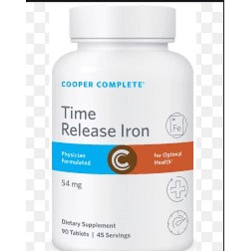 Time Release Iron 54mg 90 Tablets