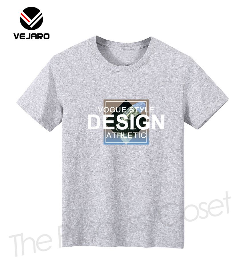 T06 Women's Fashion Short Sleeve T Shirt-Grey