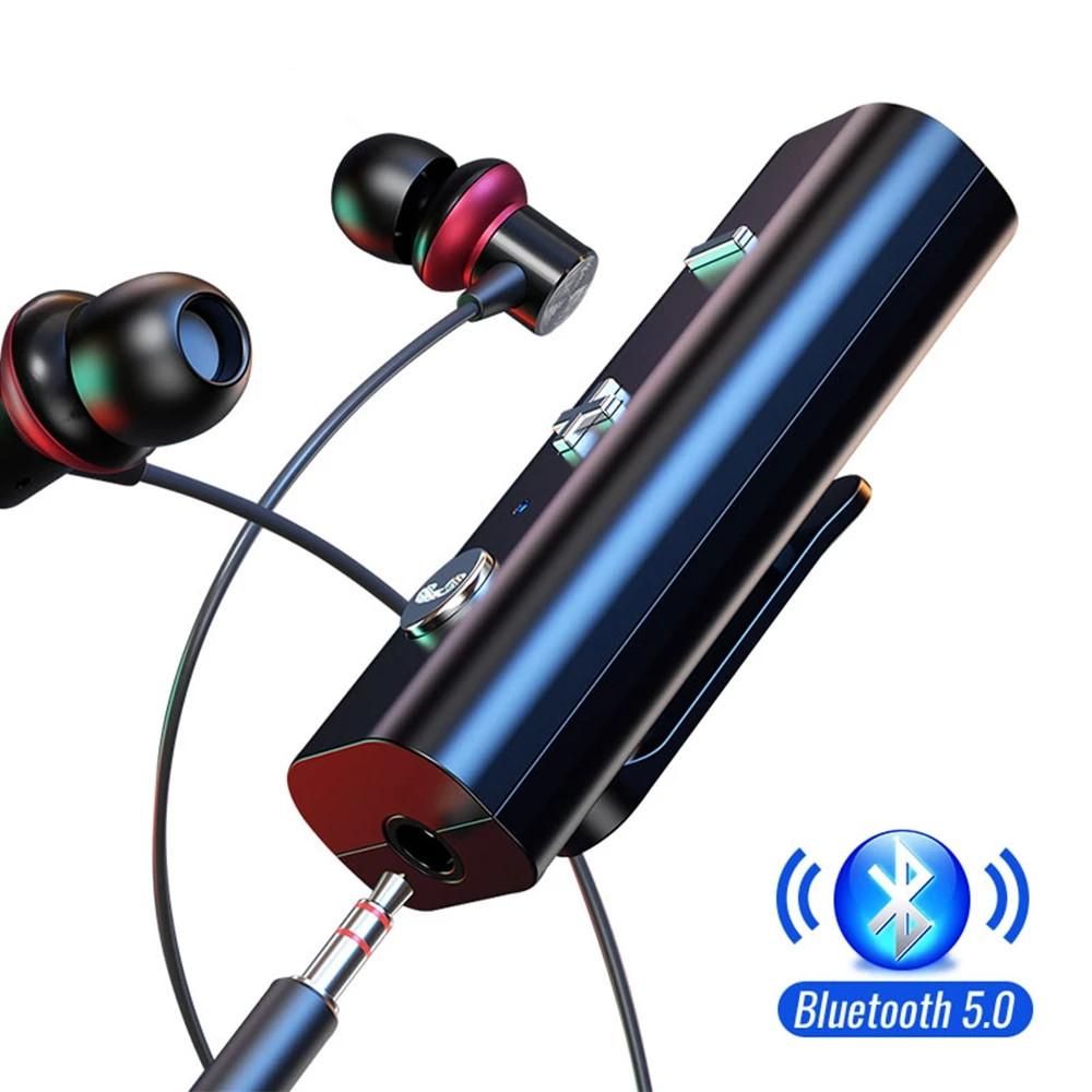 Wireless Adapter Bluetooth 5.0 Receiver For 3.5mm Jack Earphone Bluetooth Aux Audio Music Transmitter For Headphone