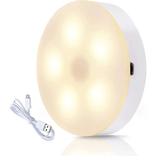 Led Usb Rechargeable Pir Motion Sensor Light Control -led Night Lamp