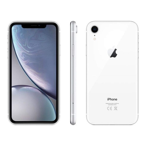 iPhone Xr - 64GB ROM - 3GB RAM - 4G LTE With Free Pouch & Screen Guide - White