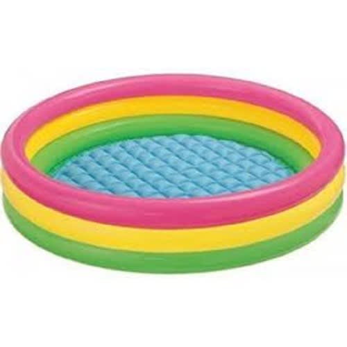 Inflatable Kids Swim Pool With Pump - 1.14m X 25cm