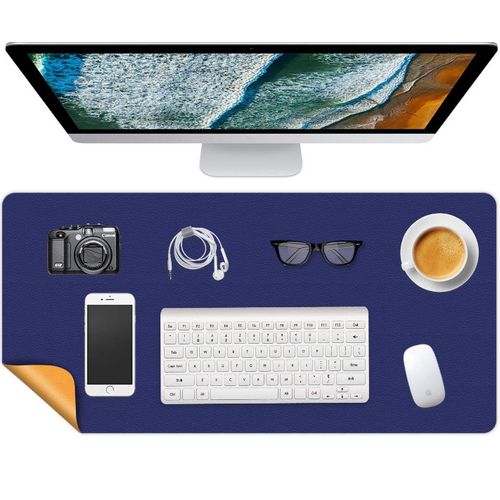 Environmental Cork And Leather Desk Pad Large Waterproof Mouse Pad