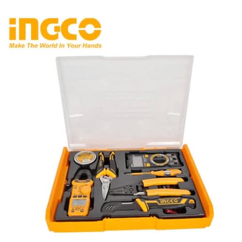 Telecom Tools Set With Clamp Meter And Multimeter - 7pcs