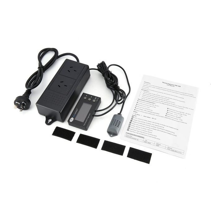 TH -220 Heat  Ool Devi E Temperature Humidity  Ontroller For  Arboy Homebrew-Black-AU