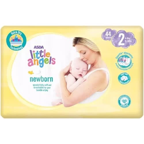 Little Angels Size 2 - 44 Nappies