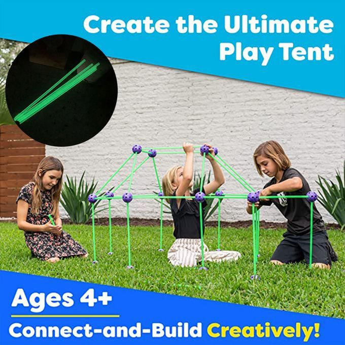 Building Your Own Den Kit Kids Construction Fort Making Set Building