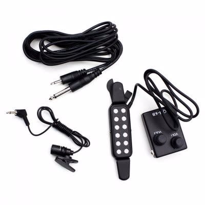 Guitar Pickup with Clip Microphone