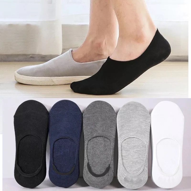 5 PAIR SNEAKERS LOAFERS FASHION INVISIBLE SOCKS