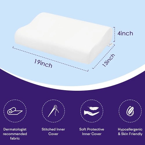 Memory/contour Pillow
