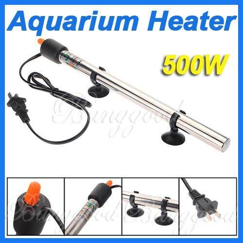 6x500W Submersible Automatic Aquarium Fish Tank Pond Water Heater Up To 250L New