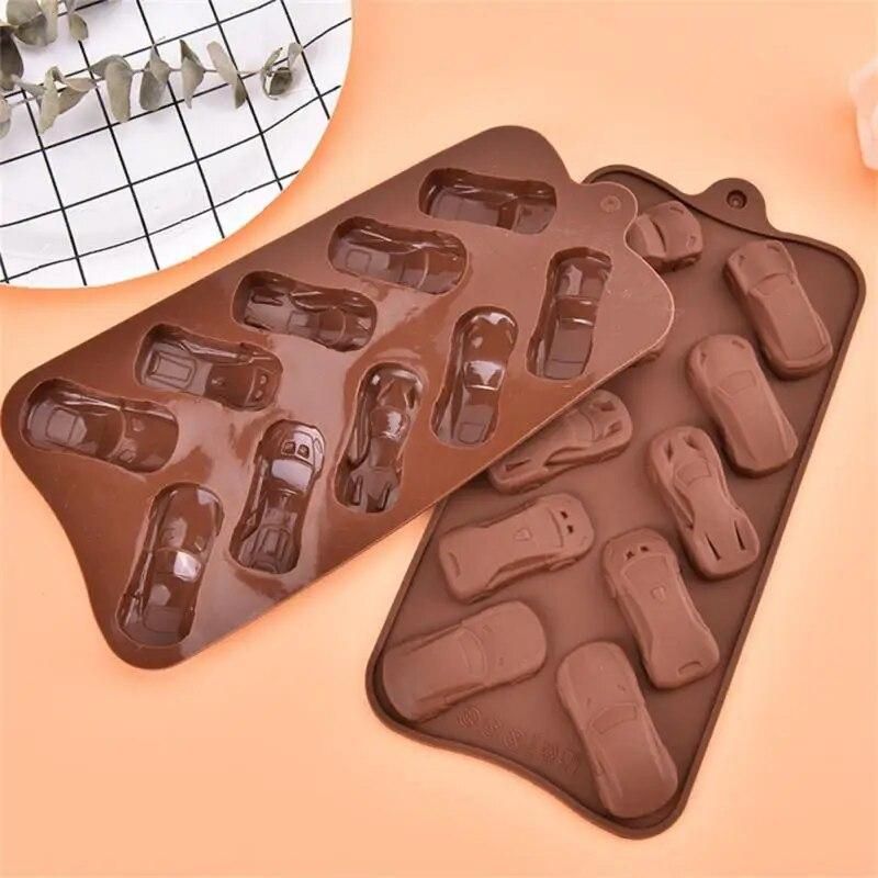 Chocolate Mold Cake Decorating Tools Kitchen Baking Tools 10 Even Ice Tray Kitchen Accessories Candy Maker Sugar Moulds