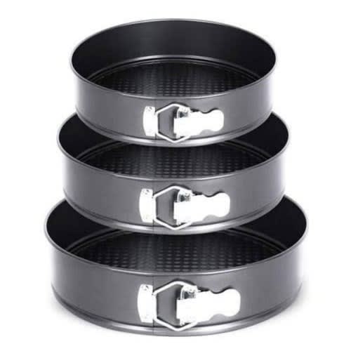 3 Tier Round Shape Cake Pan And Mold