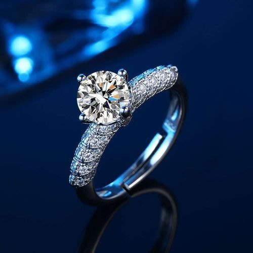 Engagement Diamond Ring With Box - 251