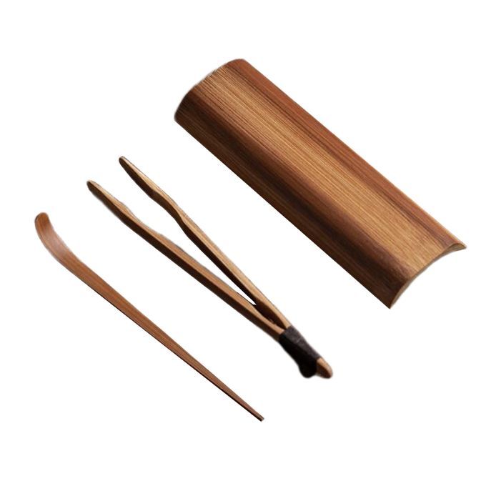 Handmade Bamboo Teaspoon Tea  Tea Clip Tea Spoon Kung Fu Tea Set