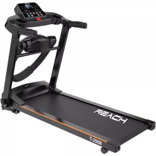 Sp 2hp Treadmill With Mp3 & Incline + Free Hand Gloves & Yoga Mat + 1kg Dumbbell