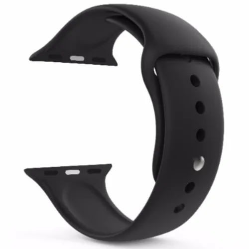 Silicone Watchband For iWatch - 40mm - Black