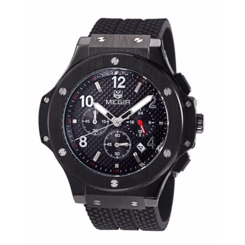 Men's Chronograph Sport Watch - Black