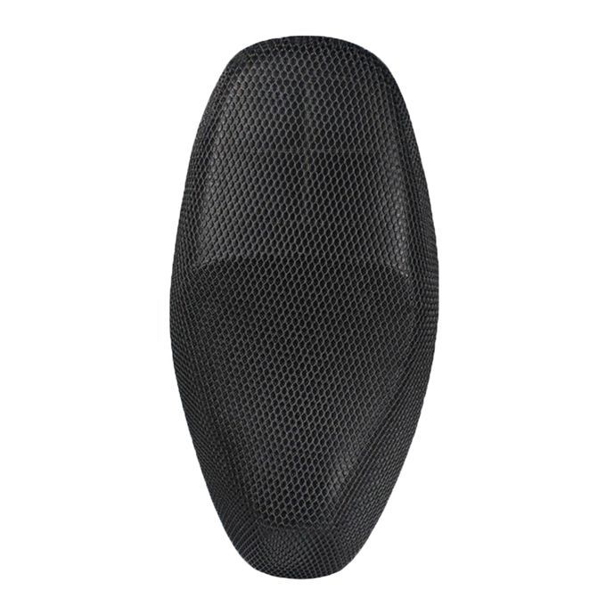 Motorcycle Scooter Electric Bicycle Breathable Sunscreen Seat Cover Cushion-Black