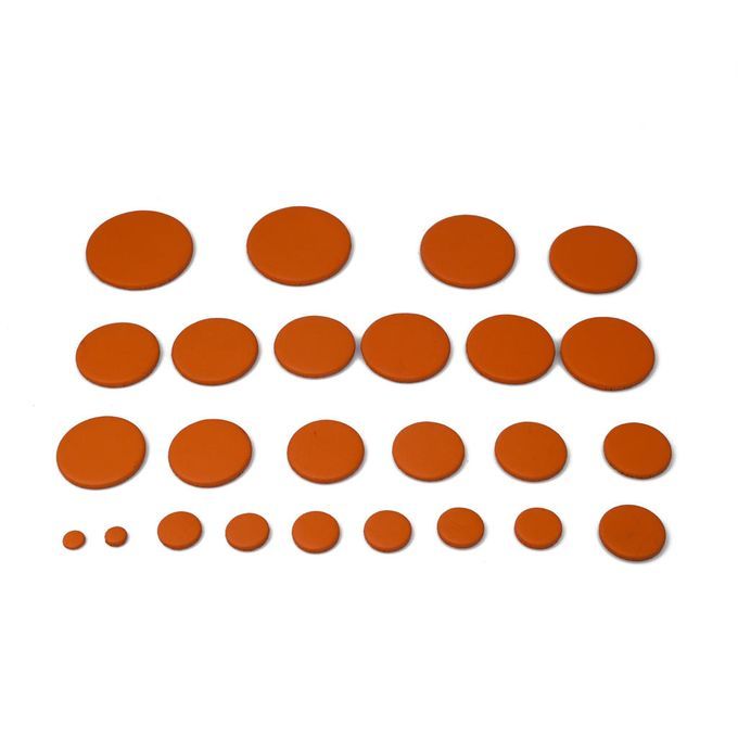 Tenor  Leather Pad Woodwind For Sax Replacement Parts Coffee