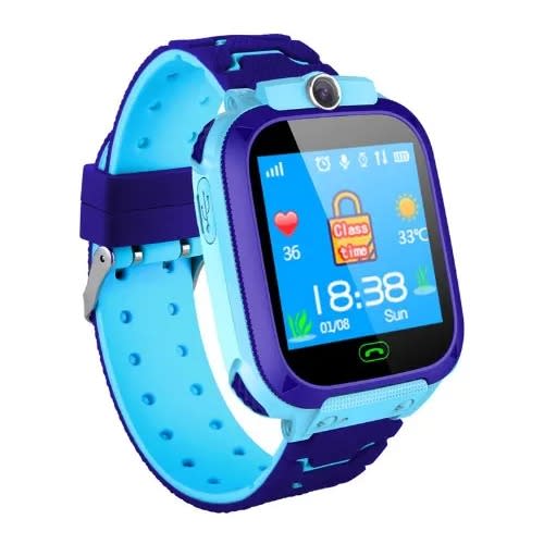Kids Waterproof Touch Screen Smartwatch With Two-way Call Sos Games - Camera - Music