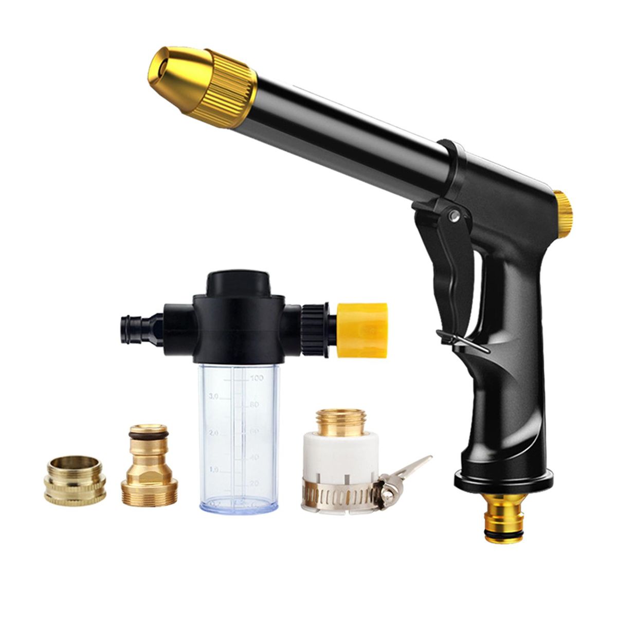 Upgrade Garden Hose Nozzle  Nozzle Brass Heavy Duty Sprayer Car