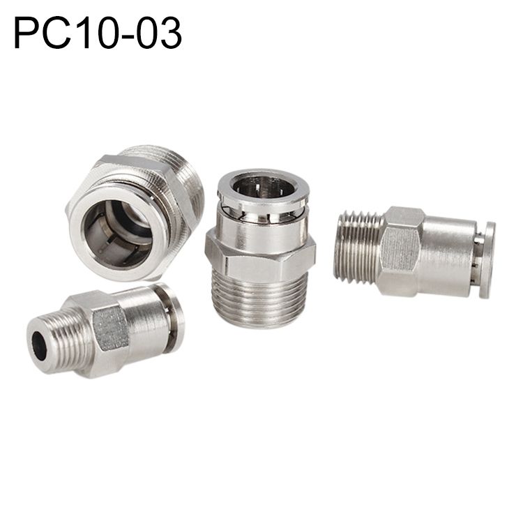 PC10-03 LAIZE Copper Straight Pneumatic Connector