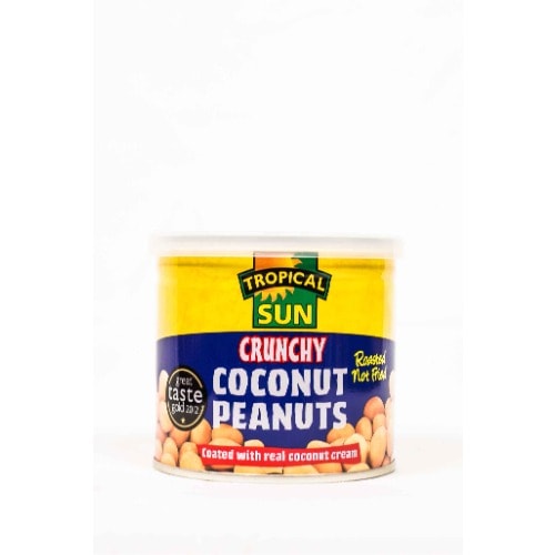 Tropical Sun Crunchy Coconut Peanuts - 165g X 12
