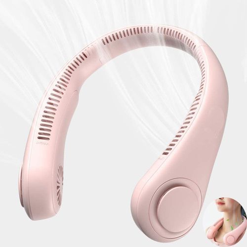 Portable Neck Fan Bladeless Hands Free Fan Wearable Fan